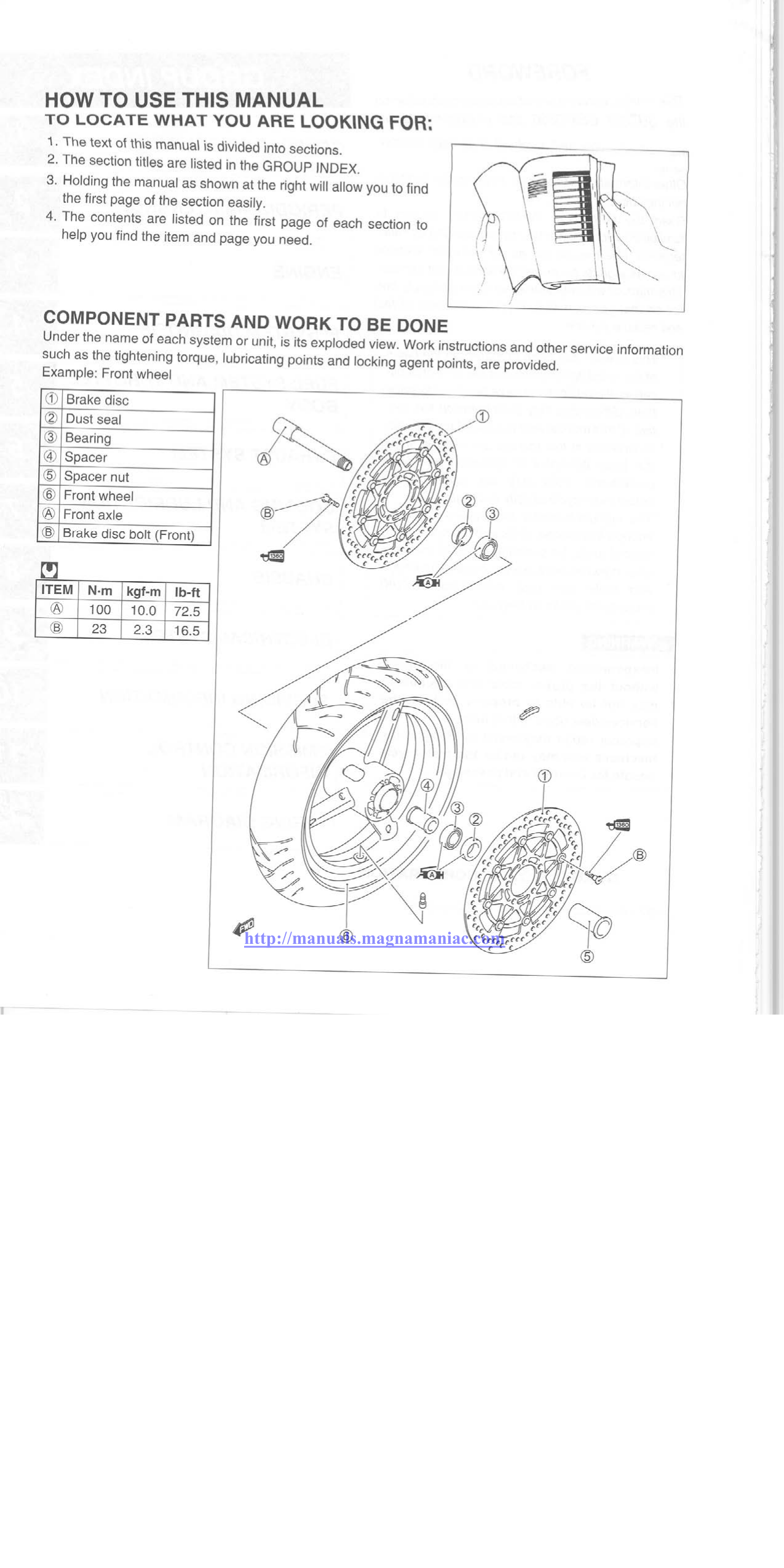 2004 Suzuki GSX R 600 manual Preview image 4
