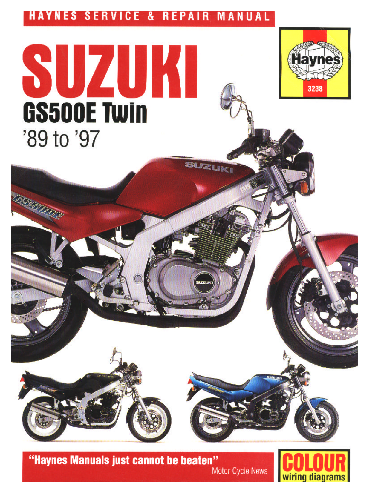 1989-1997 Suzuki GS500E, GS500 repair manual Preview image 6