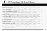 1995 Pontiac Grand Prix Owner's Manual (GM P/N 10280073 A) – preview page 2
