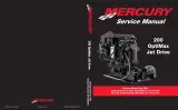 2001 Mercury 200 OptiMax Jet Drive Service Manual (P/N 90-881986) – preview page 1