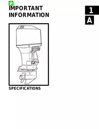 Mercury Marine 200/225 Optimax Service Manual: Comprehensive Guide for Direct Fuel Injection Outboard Engines Preview image 5