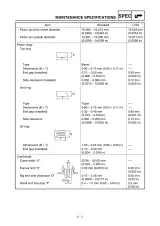 2007–2014 Yamaha WR250F(W) Owner's Service Manual (P/N 5UM-28199-54) – preview page 4