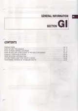 1991–1999 Nissan Serena C23 Service Manual (P/N SM2E-1C23E0E) – preview page 3