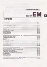 1991–1999 Nissan Serena C23 Service Manual (P/N SM2E-1C23E0E) – preview page 4