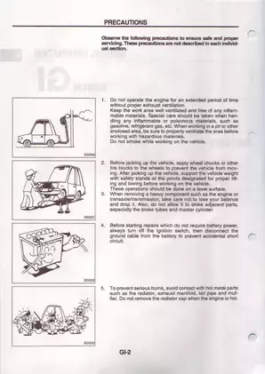 1991-1999 Nissan Serena C23 repair and service manual Preview image 4