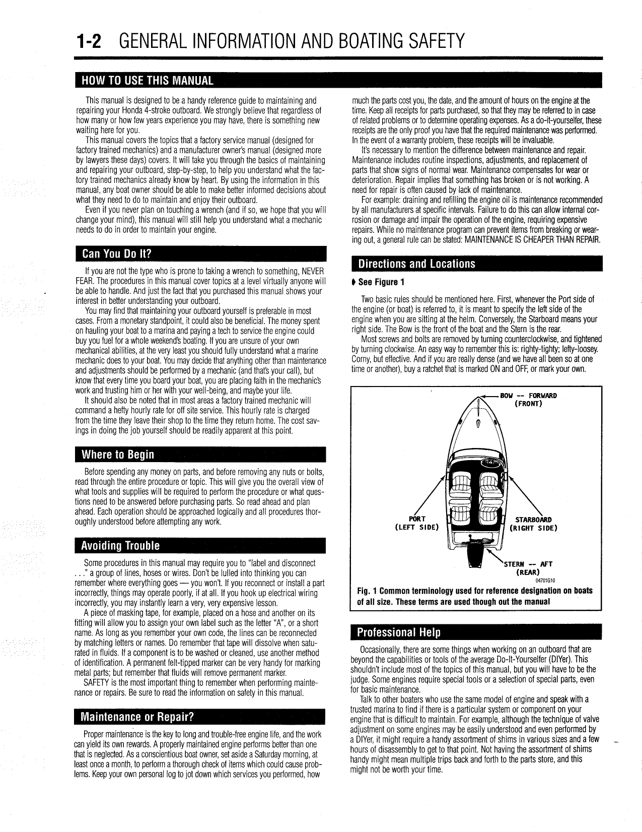 1978-2001 Honda 2hp-130hp outboard engine service manual Preview image 4