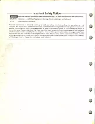 Comprehensive Honda ATV Service Manual Preview image 2