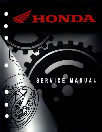 Preview: Honda GL1800 Gold Wing 2001–2005 Factory Service Manual (P/N C4085-91017)
