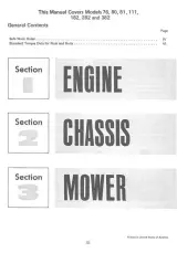 International Cadet 76, 80, 81, 111, 182, 282 & 382 Lawn Tractor 1984 Service & Repair Manual (P/N GSS-1436-A) – preview page 4