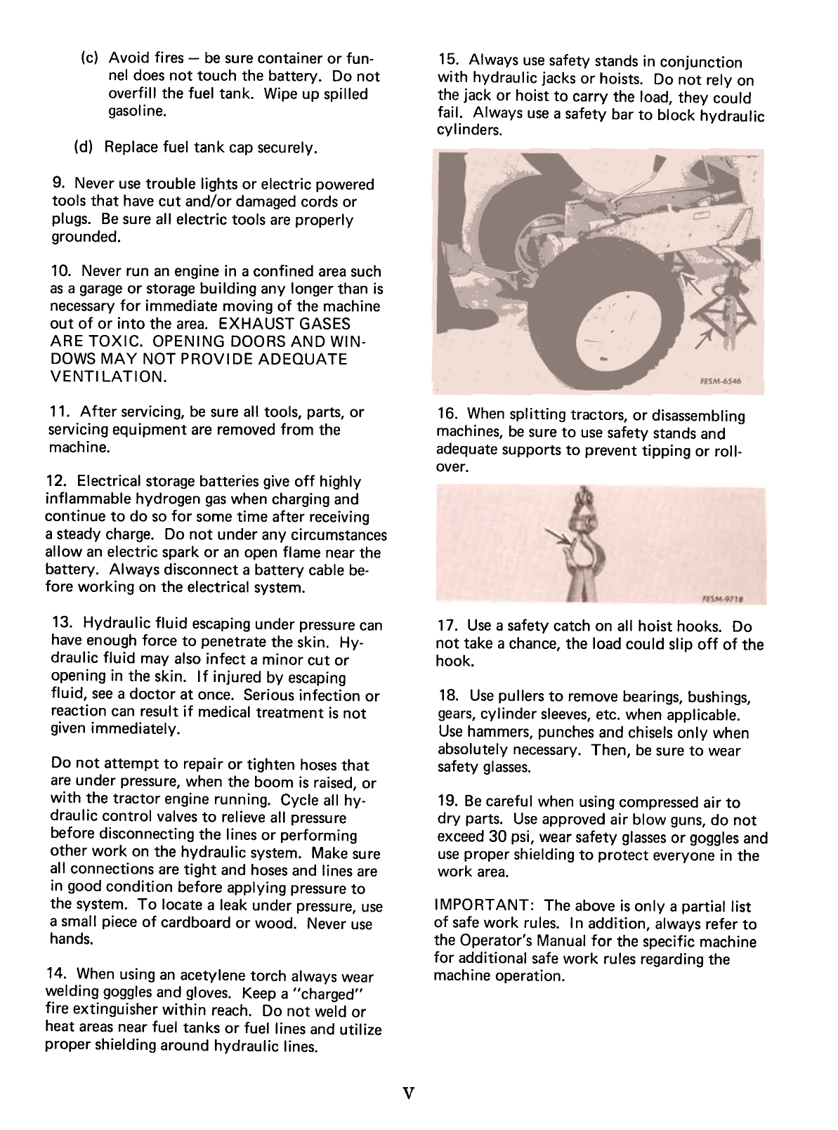 1979-1986 International Cub Cadet 582, 582 special, 682, 782, 982 garden tractor service manual Preview image 5