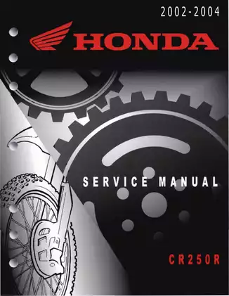 Honda CRZ50N Motorcycle Service Manual – Comprehensive Repair Guide