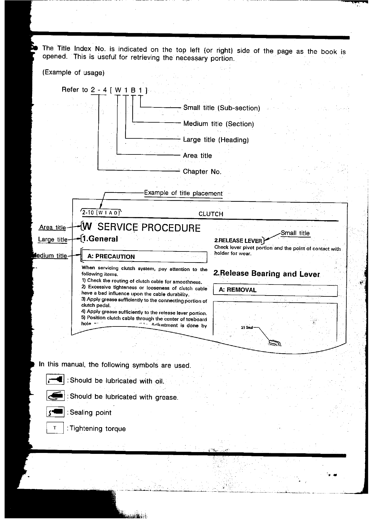1992 Subaru Legacy service manual Preview image 4