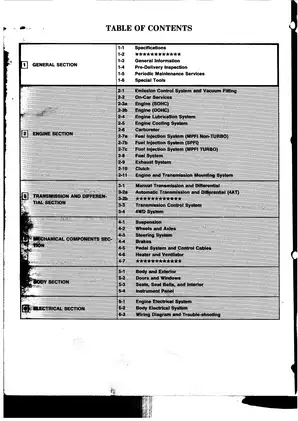 Official Subaru Legacy 1992 Service Manual - Complete Repair Guide Preview image 5