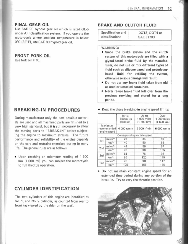 1987-2003 Suzuki VS 1400 Intruder service manual Preview image 5