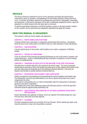Brother MFC-7420/7820N & DCP-7010/7020/7025 Service Manual Preview image 3