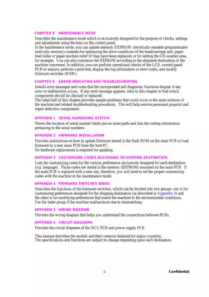 Brother MFC-7420/7820N & DCP-7010/7020/7025 Service Manual Preview image 4