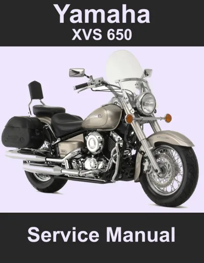 1997 Yamaha XVS 650 V-Star/Drag-Star Factory Service Manual (P/N LIT-11616-11–16) – preview page 1