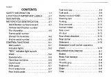 1984–2003 Yamaha XT600EB Owner's Manual (P/N 3-7168-1869-0) – preview page 2