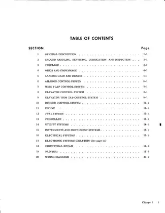 1969-1976 Cessna 150 series 150C, 150D, 150E, 150F, 150G, 150h, 150K, 150L, 150M, 150J, 150I aircraft service manual Preview image 3