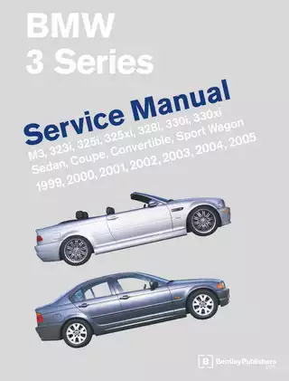 1999-2005 BMW E46 323i, 325i, 325xi, 328i, 330i, 330xi, M3 service manual Preview image 1