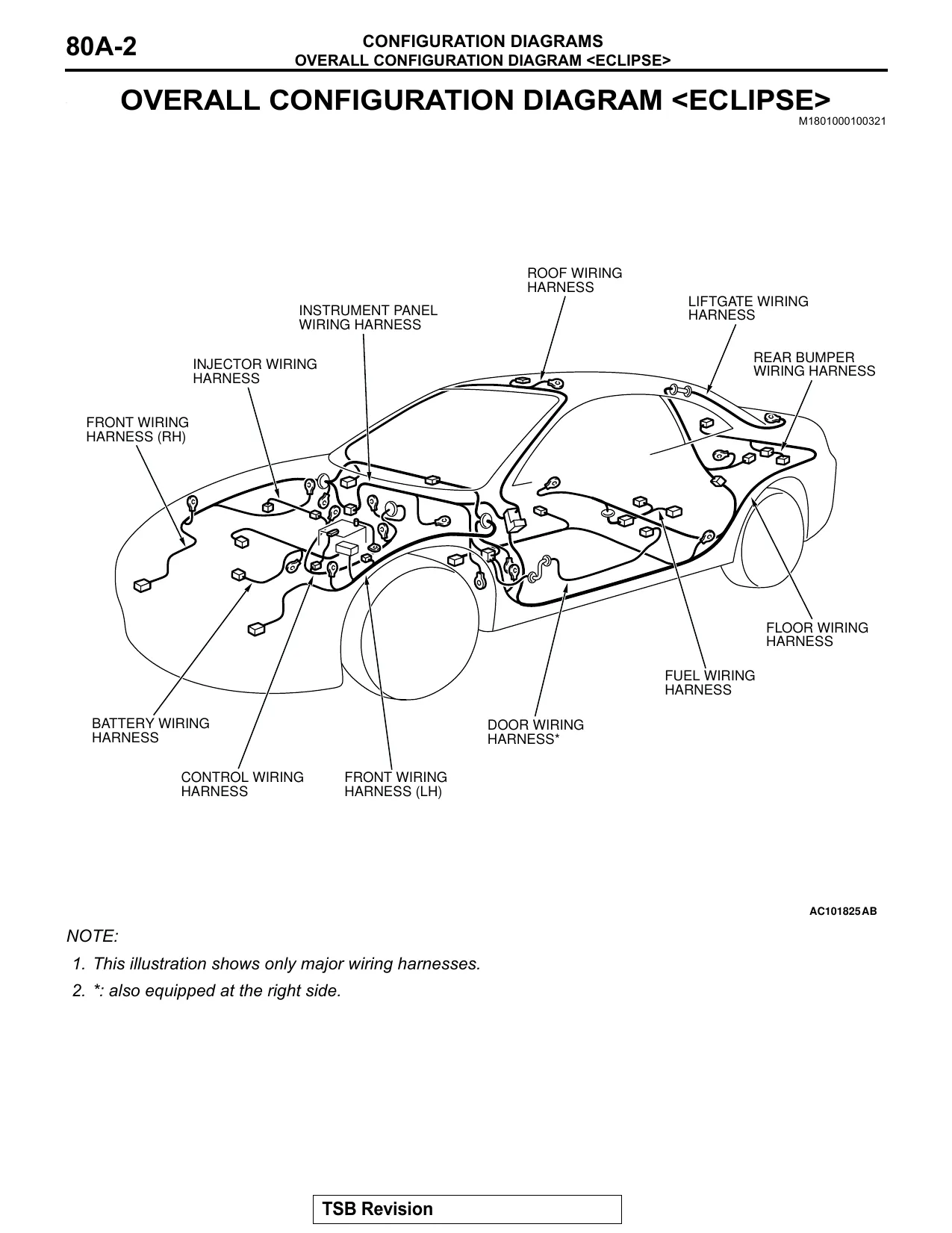2003-2005 Mitsubishi Eclipse, Eclipse Spyder shop manual Preview image 2