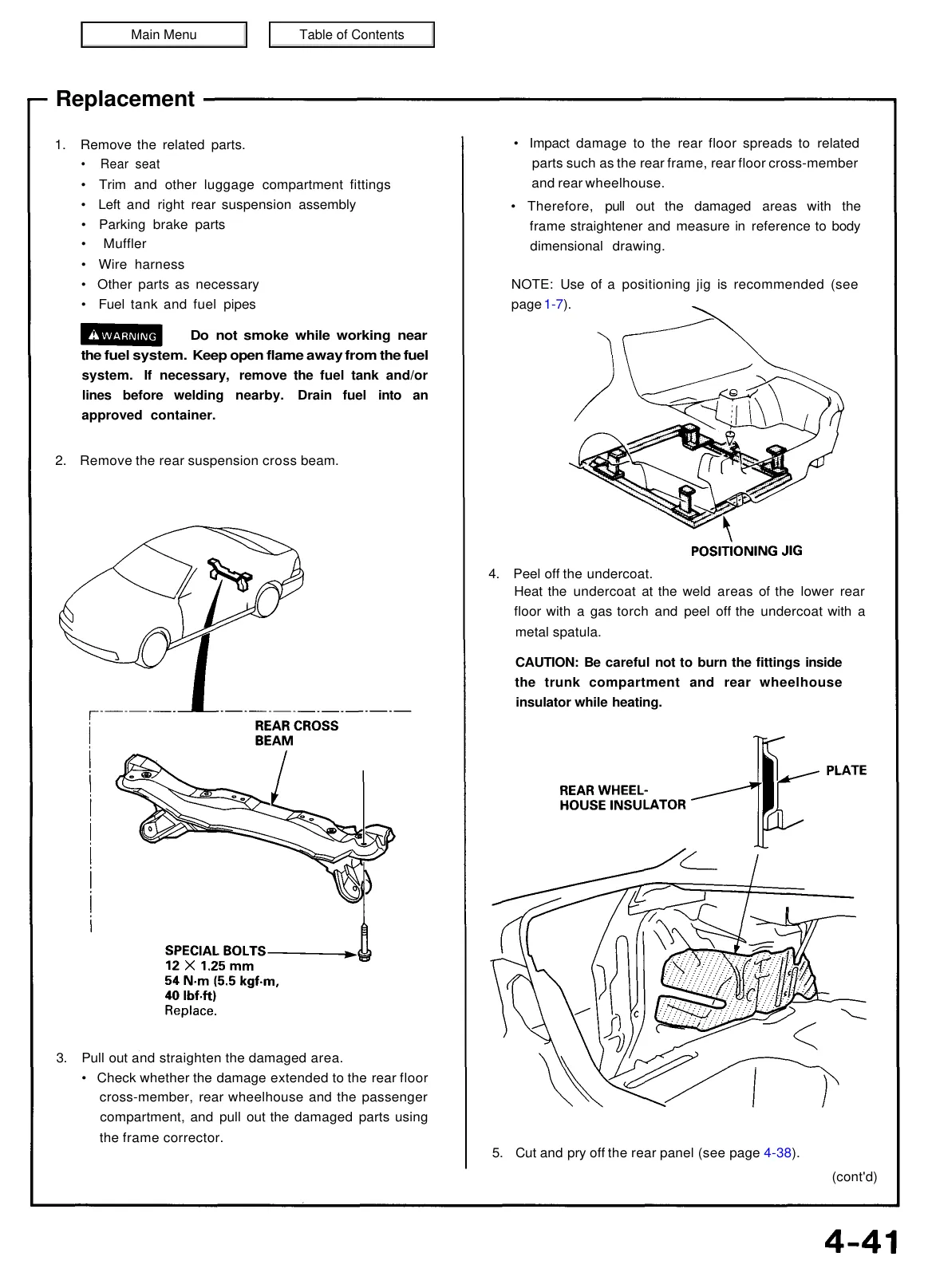 1996-2004 Honda Acura 3.5RL repair manual