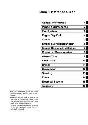 Kawasaki KLX140L Motorcycle Service Manual | Comprehensive Guide for Maintenance & Repair Preview image 2