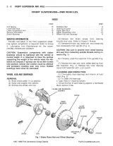 Dodge Dakota 4x2 & 4x4 Factory Service & Repair Manual OEM, 1987–1996 - (P/N 81-370-5110) – preview page 3