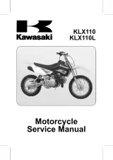 2002–2014 Kawasaki KLX110 / KLX110L Factory Service Manual (P/N 99969-1078–01) – preview page 1