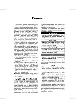 Kawasaki KLX110L Motorcycle Service Manual - Comprehensive Maintenance and Repair Guide Preview image 5