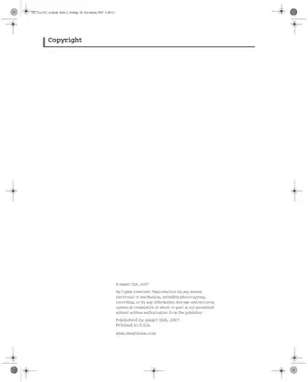 2008 Smart Fortwo 451 technical service manual Preview image 3