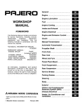 2001 Mitsubishi Pajero GLS, XLS, Limited, Exceed Workshop Manual (P/N PWJE0001) – preview page 2
