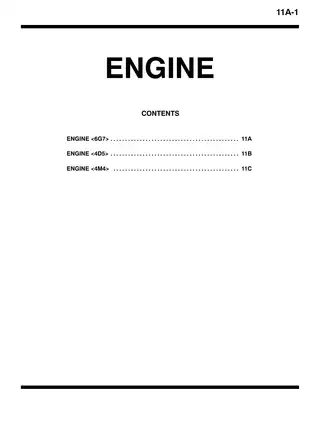 2001 Mitsubishi Pajero workshop manual Preview image 4