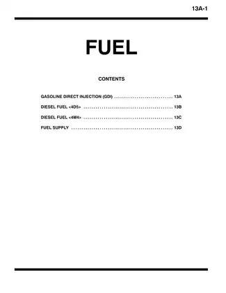 2001 Mitsubishi Pajero workshop manual Preview image 5