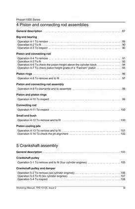 JCB Perkins Phaser 1000 series engine workshop manual Preview image 5