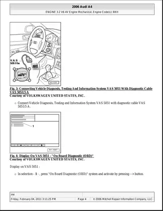 2008-2009 Audi A4 repair manual Preview image 4