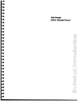 1992 Jaguar XJS Range Complete Service Manual and Repair Guide Preview image 2