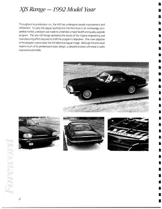 1992 Jaguar XJS Range Complete Service Manual and Repair Guide Preview image 5