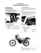 1980–1984 Yamaha XT250 / XT250G/H/J/K/L Service & Repair Manual (P/N LIT-11616-XT-04) – preview page 2