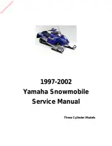 Yamaha Snowmobile Mountain Max 600, V-Max SX600, Venture VT600, VX700SX 1997–2002 Service Manual (P/N 8CH-17641-00, 8DN-17641-00) – preview page 1