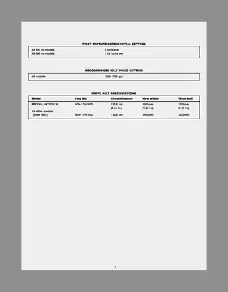 Yamaha Snowmobile Service Manual (1997-2002): Expert Maintenance & Repair Guide Preview image 5