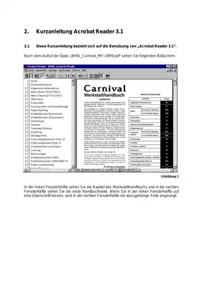 1999-2001 Kia Carnival repair manual Preview image 2