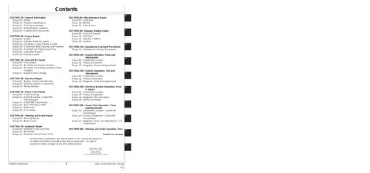 John Deere 5103, 5203, 5303 tractor technical manual Preview image 3