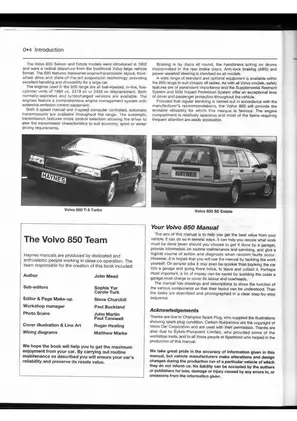 1992-1996 Volvo 850 service and repair manual Preview image 5