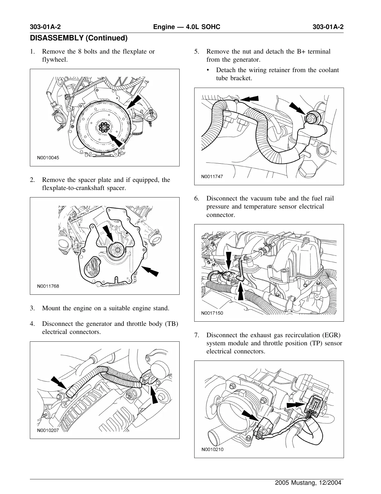 2005-2010 Ford Mustang service manual Preview image 2