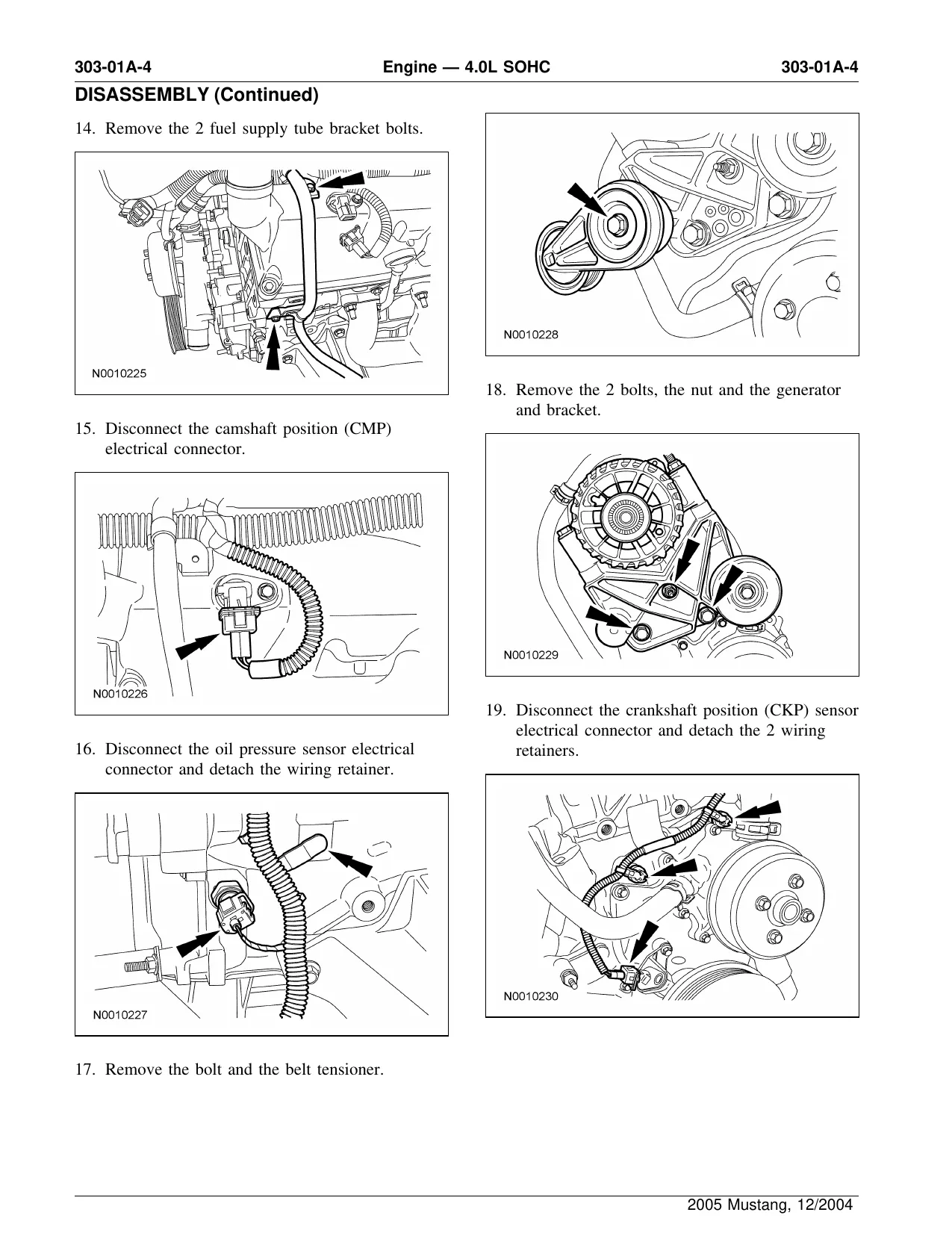 2005-2010 Ford Mustang service manual Preview image 4