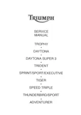 1991–2004 Triumph Trophy, Daytona, Trident, Sprint, Sport, Executive, Tiger, Speed Triple, Thunderbird, and Adventurer Service & Repair Manual – preview page 2