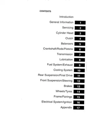 1991-2004 Triumph Trophy 900, Trophy 1200 repair manual Preview image 4