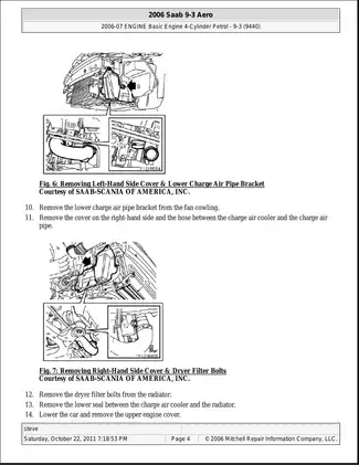 2003-2007 Saab 9-3 repair manual Preview image 5