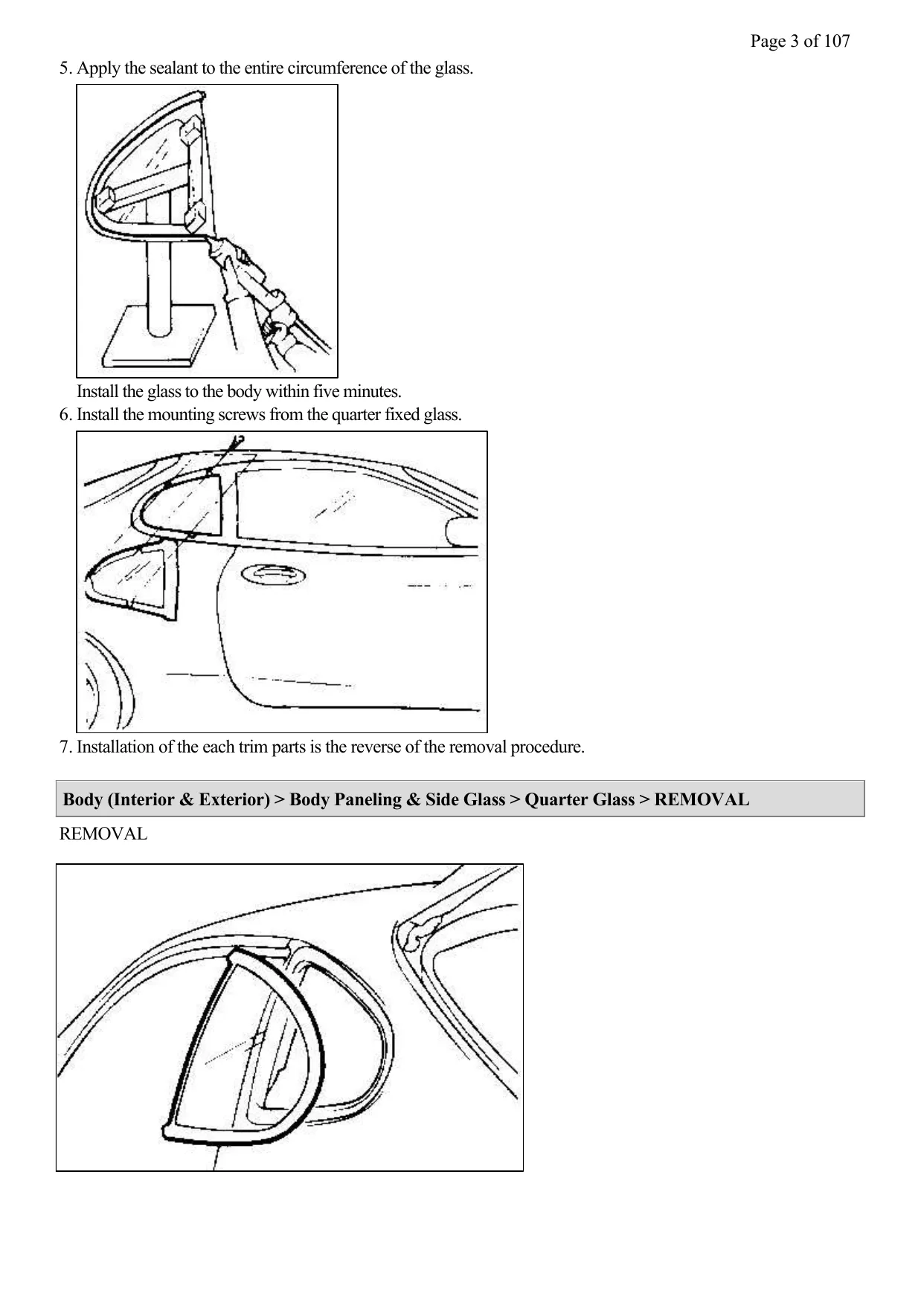 1997-2001 Hyundai Tiburon shop manual Preview image 3